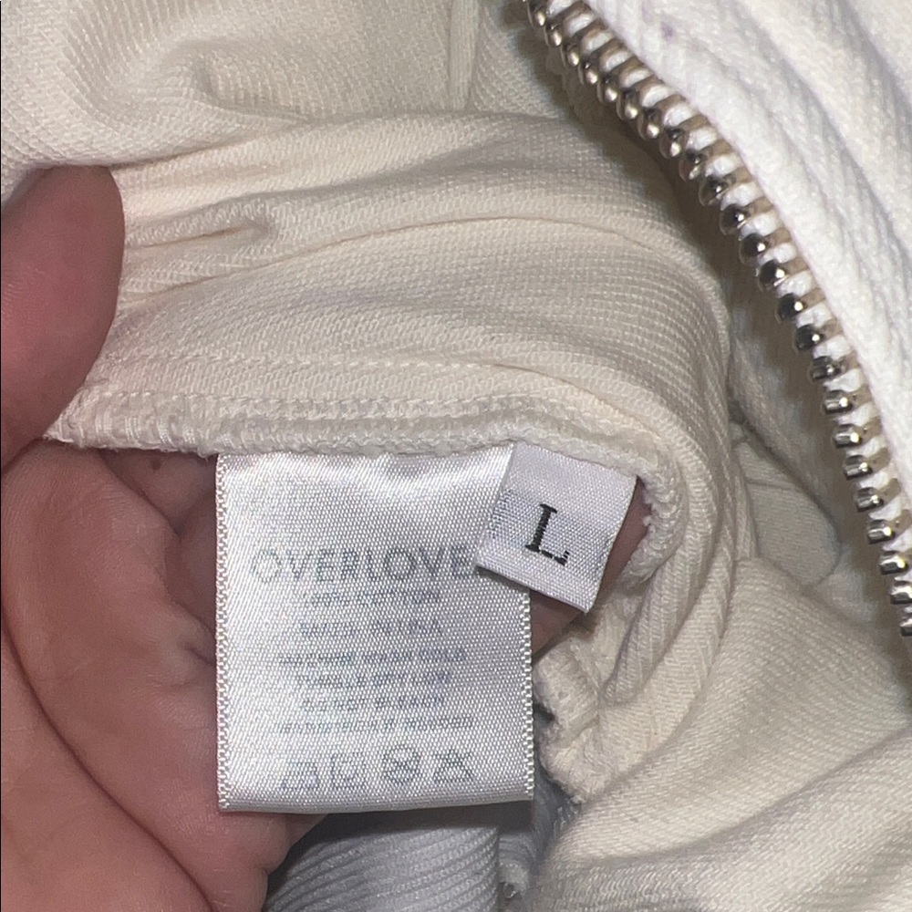 off White jean Jumpsuit - Picture 11 of 11